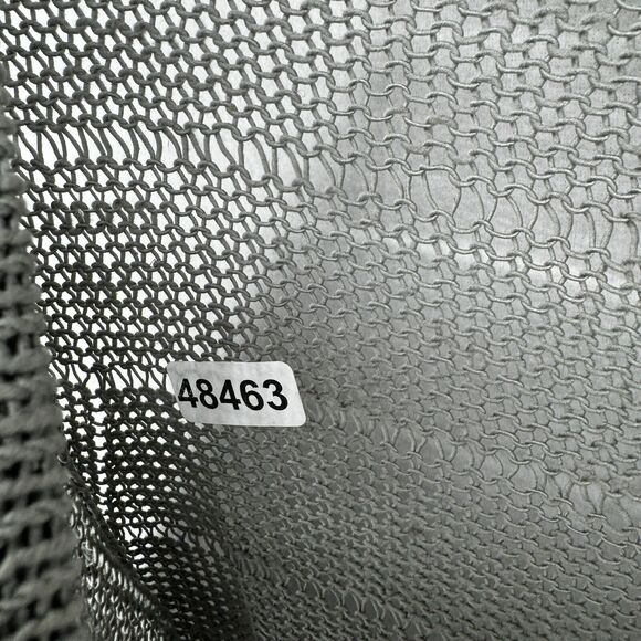 RAG & BONE Sweater Womens S Textured Open Knit Boat Neck Cotton Silk Blend Gray - Picture 14 of 14